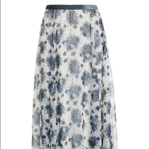 Loveshackfancy Dasha Asymmetric Floral Skirt